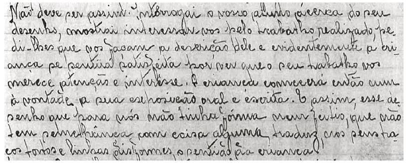 Citação no manuscrito. (NOURA, 1935, p. 11).