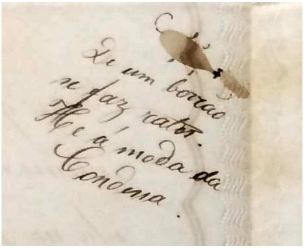 Carta da princesa Isabel para o Imperador D. Pedro II, em 26 de mar&ccedil;o de 1861.