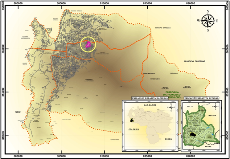 rea del contexto geogrfico de Quinimar (ubicacin relativa municipal)
