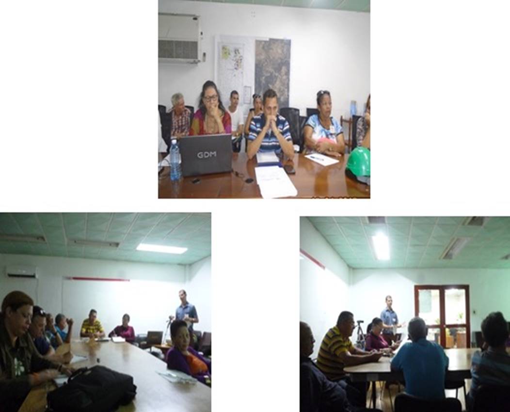 Capacitacin al equipo de trabajo