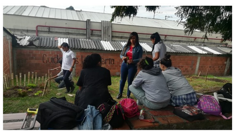 Grupo focal con estudiantes del colegio San Agustn