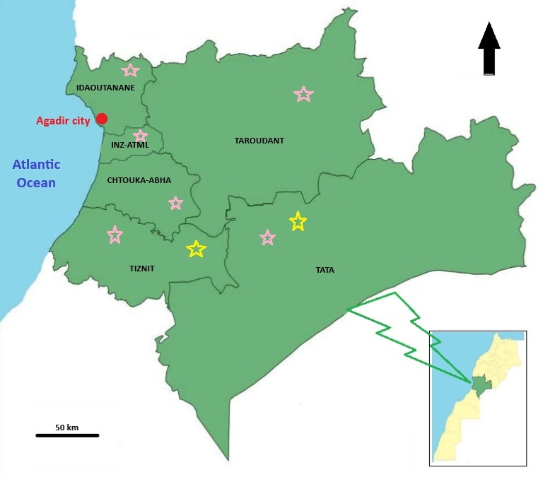 Souss-Massa region, Morocco. 