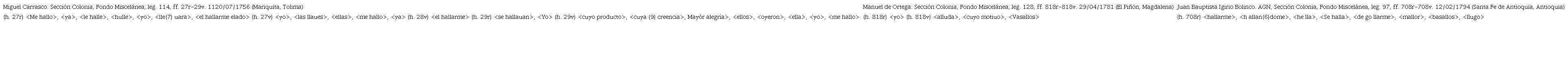 Ejemplo de las representaciones de sonidos palatales entre la carta de un usuario semiculto y otro que es culto en la segunda mitad del siglo XVIII.
