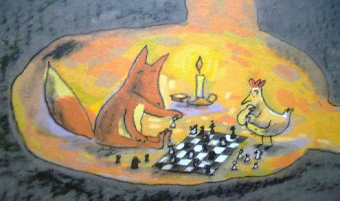 Detalhe - Instante qualquer em Ladr&atilde;o de galinha