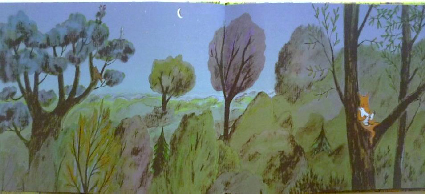 A floresta em panor&acirc;mica em Ladr&atilde;o de galinha