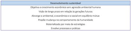 S&iacute;ntese das Propriedades da Sustentabilidade