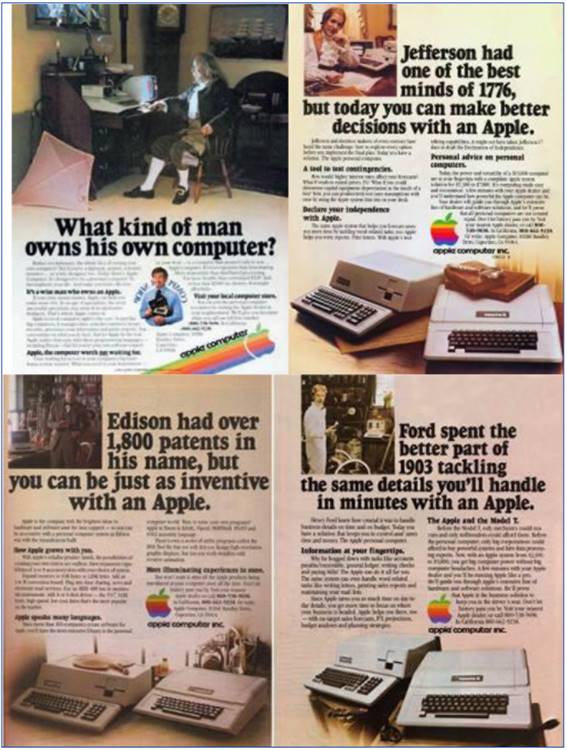 Anúncios do Apple II