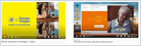 Marketing campaigns on youtube to teach and encourage elderly consumers to use banks’ apps