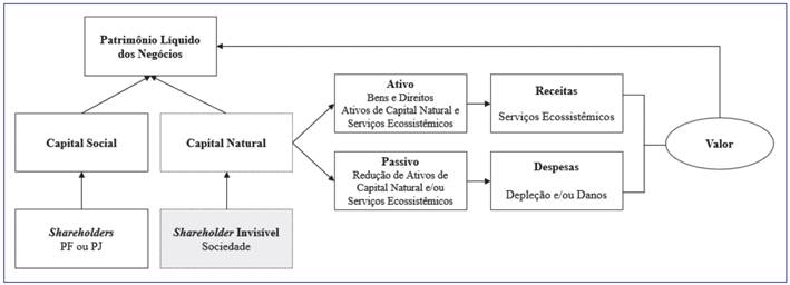 Capital natural, neg&oacute;cios e sociedade na perspectiva do shareholder invis&iacute;vel
