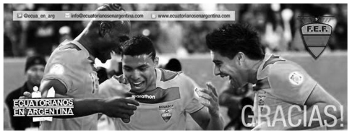 La presencia del fútbol en Ecuatorianos en Argentina