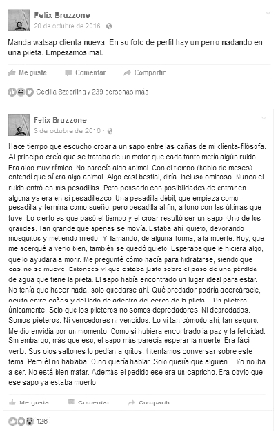Capturas  de imagen. 3 y 20 de octubre de 2016.