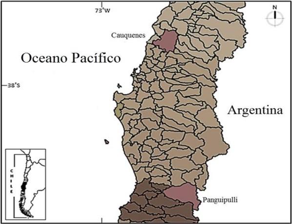 Comunas seleccionadas