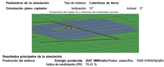 Simulación del proyecto original.