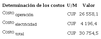 Determinación de costos totales