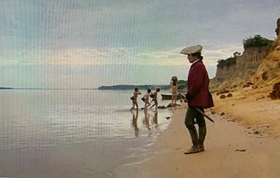 Cena inicial do filme Zama (2017).