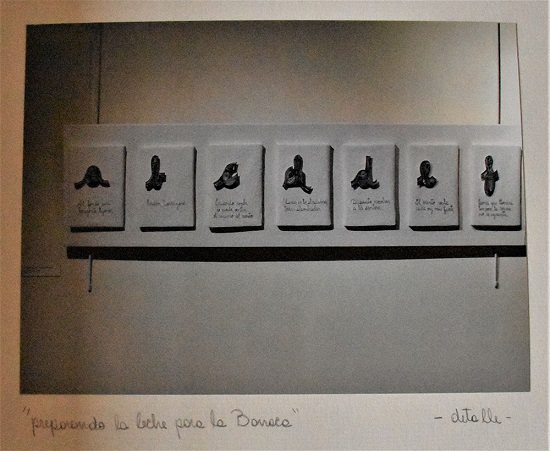 &ldquo;Preparando la leche para la Barraca&rdquo;. Tinta china sobre papel, detalle.