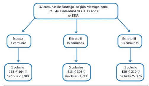 Construcci&oacute;n de la muestra representativa multiet&aacute;pica, estratificada y aleatoria