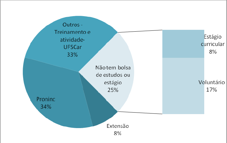 Alunos com bolsa de estudo e est�gio na INCOOP