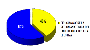 Desempeñan actividad quirúrgica en patología de
la región del cuello área tiroidea.