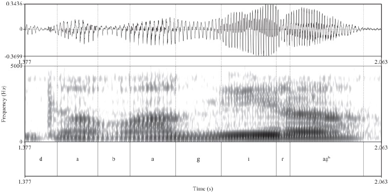 No ocurre fonaci&oacute;n murmurada epent&eacute;tica antes de consonantes sonoras