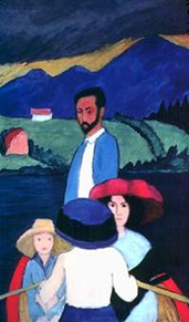 Die Kahnfahrt - Gabriele Mnter