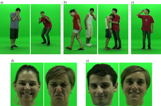 Ejemplos de capturas de pantalla de las cinco pruebas de la bater&iacute;a REFyC