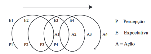 Proceso cíclico de uma trajetória didática implementada
