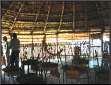 Nuestra visita al interior de una sala de clase en la comunidad Cabécar