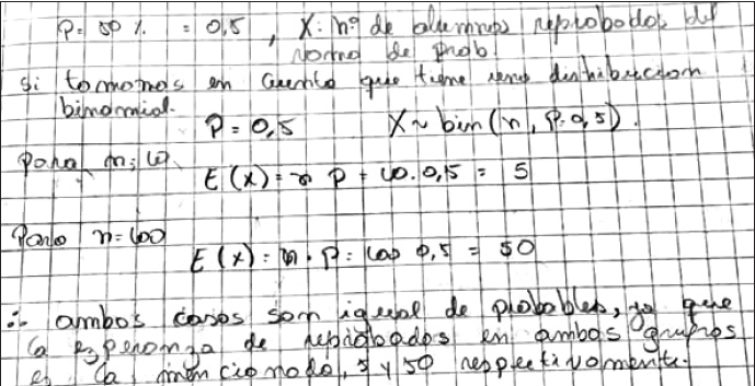 Argumento incorrecto usando la
esperanza matem&aacute;tica del estudiante 04
