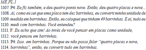 Trecho da discusso plenria