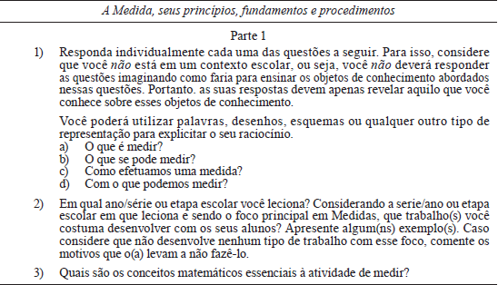 Questes da Tarefa para a Formao implementada no encontro