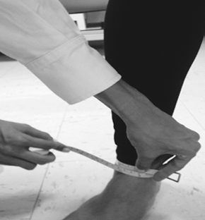 Circunferencia del tobillo