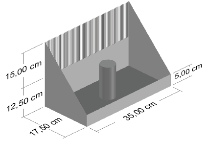 Dimensiones del peine de selección de flores de manzanilla común