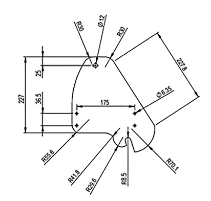 Placa fija de montaje