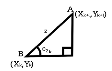 Primer triangulo para an&aacute;lisis del modelo matem&aacute;tico del tr&aacute;iler 