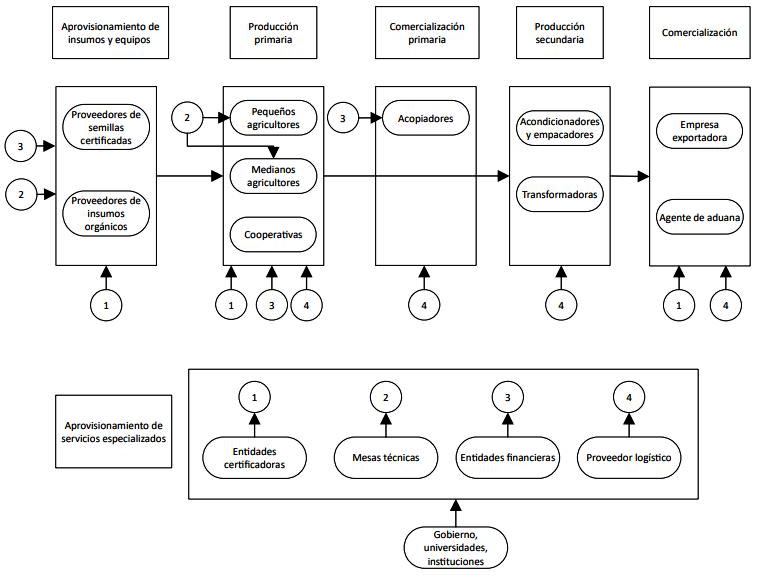 Estructura propuesta para una cadena de suministro óptima