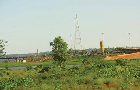 Mismo sitio: paisaje urbano de la costa posade&ntilde;a aleda&ntilde;a a la cabecera argentina del Puente Internacional, a&ntilde;o 2007