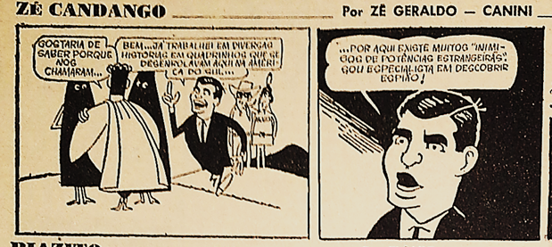 Jim Gordo em Zé Candango (detalhe).