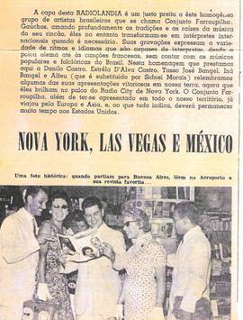 Imagens
8 e 9: Páginas internas da Revista Radiolândia de dezembro de 1960.