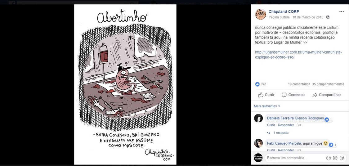 Fabiane: Abortinho