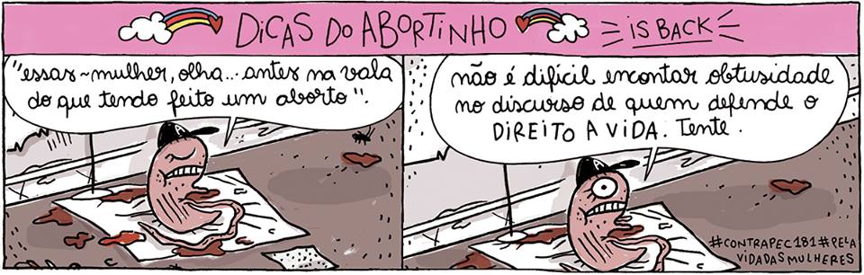 Fabiane: Dicas do Abortinho. Is back