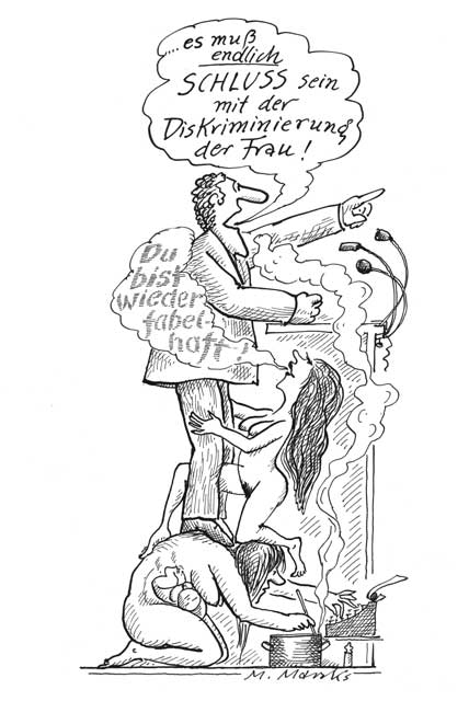 MARCKS, Marie. Es muss endlich schluss sein mit der Diskriminierung der Frau! (É preciso acabar de uma vez por todas com a discriminação da mulher!), 1981.