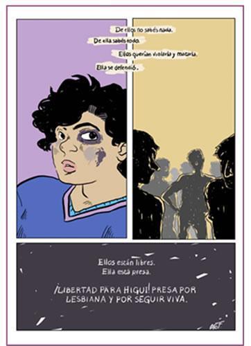 Violencia contra lesbianas. La historia de Higui por Cecilia Gato Fern�ndez para Cuadernos de Militancia Lebiana.
