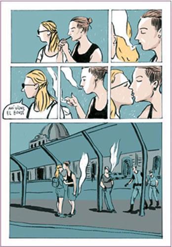 Lesbofobia contra Roc�o Girat y Marian G�mez en &ldquo;Prohibido fumar&rdquo; de Nacha Vollenweider.