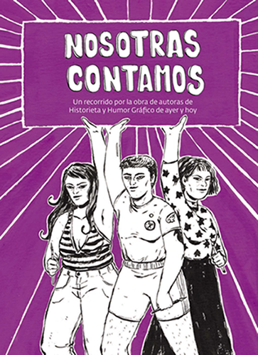 Portada de libro cat�logo: Con ilustraci�n de Femimutancia, (seud�nimo de la artista Julia In�s Mamone) y dise�o editorial de Daniela Ruggeri