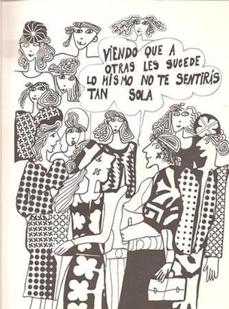 Interior de Manual por Diana Raznovich (1989). Incluida en la muestra y cat�logo &ldquo;Nosotras contamos&hellip;&rdquo; (Buenos Aires, 2019)