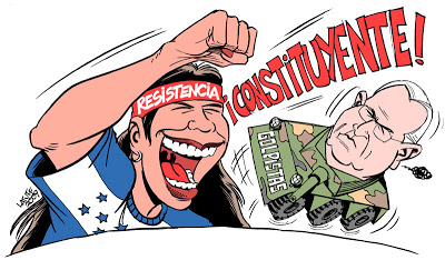 Povo hondurenho em resistncia