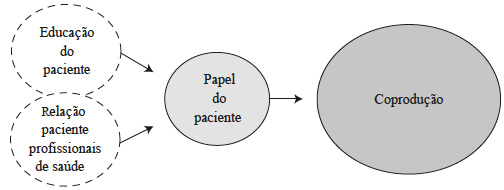 Categorias de an&aacute;lise da coprodu&ccedil;&atilde;o em servi&ccedil;os de sa&uacute;de.