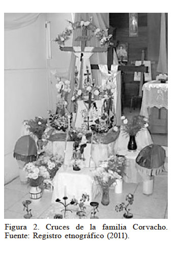 Cruces de la familia Corvacho