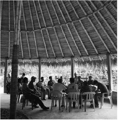 Natagaima: Focus Group with Pijao Cabildos. Photo ObsSV